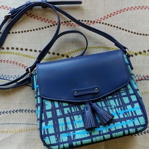 Vera Bradley mini faux leather crossbody
